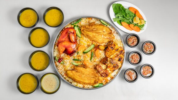 Chicken Madhabi+ Fried Hamur Felly Fish+ Chicken Mandi  (6 Person Deal)