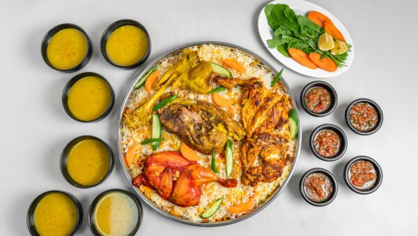 Chicken Madhabi+Chicken Mandi+Meat Wasla+ Chicken Kabsse (6 Person Deal)
